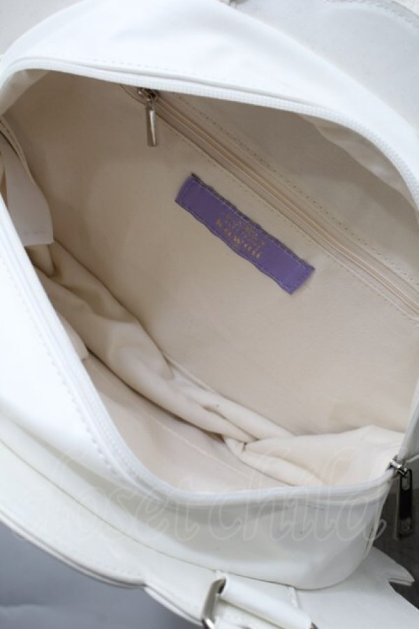 画像4: axes femme kawaii / ムースのおかおトートバッグ  白 S-25-10-15-1046-AX-BG-AS-ZS (4)