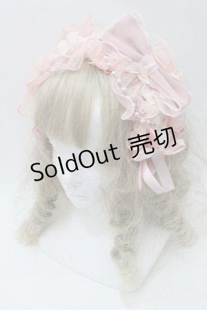 画像: LIEF / チュールカチューシャ  ピンク S-25-10-15-1020-LO-AC-HR-ZS