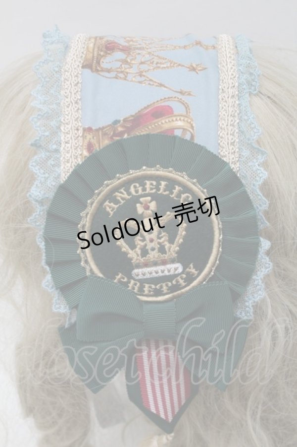 画像3: Angelic Pretty / British crownヘッドドレス  サックス S-25-10-15-1023-AP-AC-AS-ZS (3)