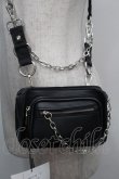 画像3: Jamie エーエヌケー / チェーンミニポシェット  黒 S-25-10-15-011-LO-ZA-HR-ZS (3)