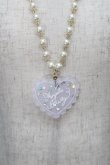 画像2: Angelic Pretty / トッピングハートネックレス  ラベンダー S-25-10-15-013-AP-AC-AS-ZS (2)