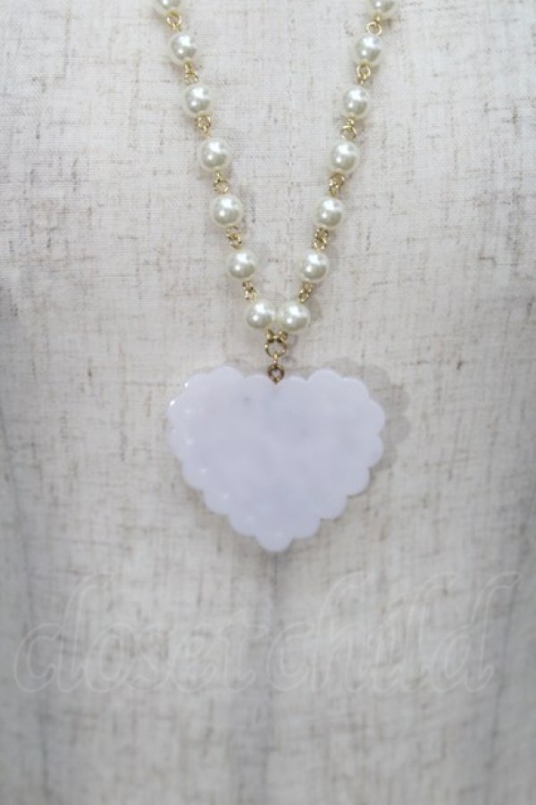 画像3: Angelic Pretty / トッピングハートネックレス  ラベンダー S-25-10-15-013-AP-AC-AS-ZS (3)