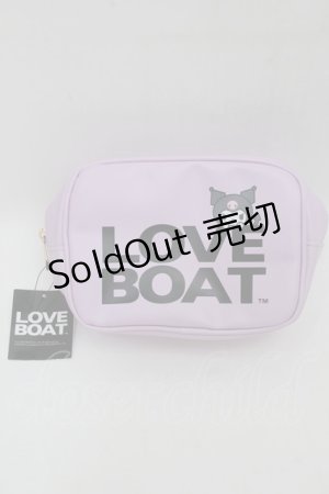 画像: サンリオ / LOVEBOATポーチ  ラベンダー S-25-10-15-004-EL-BG-HR-ZS