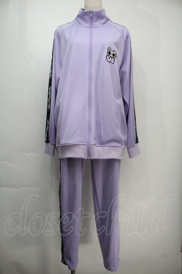 画像1: HYPER CORE / サイドテープジャージセットアップ  ラベンダー S-25-10-15-041-PU-OP-AS-ZS (1)