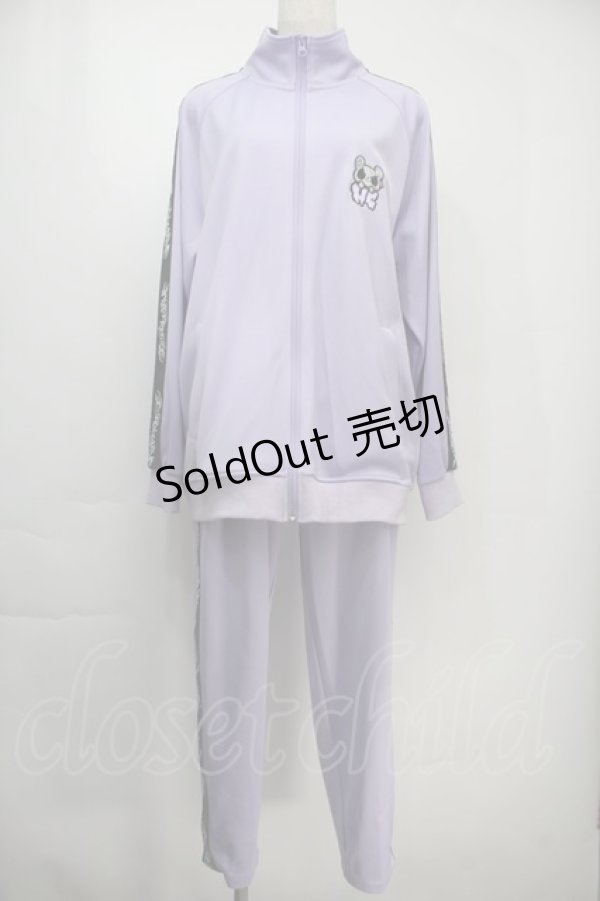 画像1: HYPER CORE / サイドテープジャージセットアップ  ラベンダー S-25-10-15-041-PU-OP-AS-ZS (1)