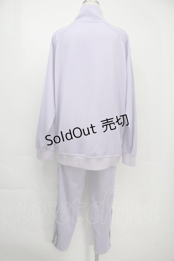 画像2: HYPER CORE / サイドテープジャージセットアップ  ラベンダー S-25-10-15-041-PU-OP-AS-ZS (2)