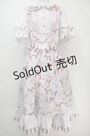 画像: Hoshibako Works / ポッピングリボンパフワンピース M ピンク S-25-10-15-044-LO-OP-HR-ZS