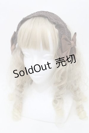 画像: Mary Magdalene / セントクレアヘッドドレス  ブラウン S-25-10-16-008-CL-AC-HR-ZS