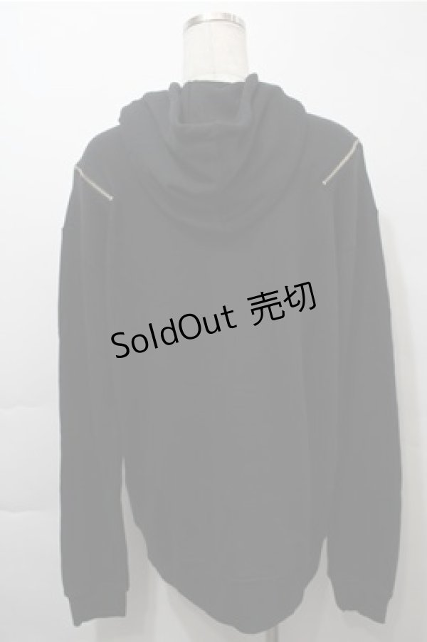 画像2: Ank Rouge / プリントパーカー  黒 S-25-10-17-046-CA-TO-AS-ZS (2)