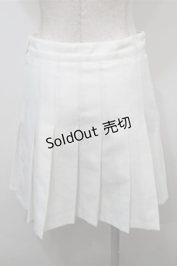 画像2: Bubbles / プリーツスカート  白 S-25-10-17-061-CA-SK-AS-ZT269 (2)