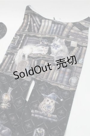 画像: Royal Princess Alice / 魔法図書館　粟木こぼねコラボタイツ  黒 S-25-10-17-010-LO-ZA-HR-ZS