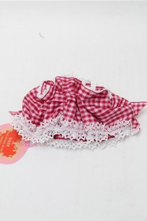 画像2: BABY,THE STARS SHINE BRIGHT / Flancesca Ribbonシュシュ  エンジｘピンク S-25-10-17-016-BA-ZA-HR-ZS (2)