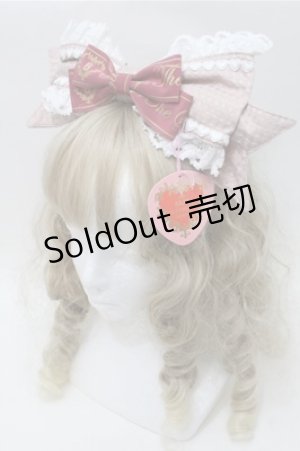 画像: BABY,THE STARS SHINE BRIGHT / Waffle Cottonカチューシャ  ピンク S-25-10-17-022-BA-TO-HR-ZS