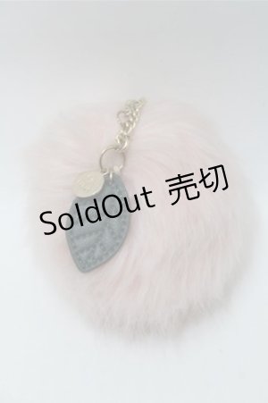 画像: Maison de FLEUR / ファーチャーム  ピンク S-25-10-17-033-LO-ZA-AS-ZS