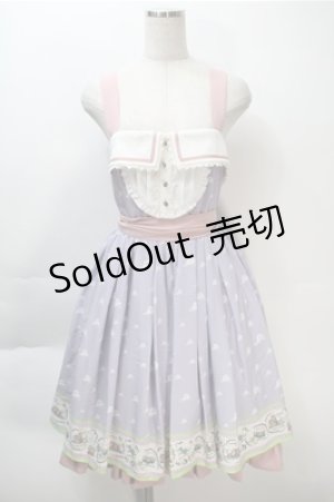 画像: axes femme / アンディの子供部屋柄ワンピース  ラベンダー S-25-10-20-035-AX-OP-HR-ZS