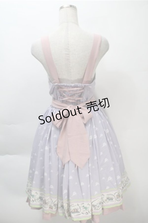 画像2: axes femme / アンディの子供部屋柄ワンピース  ラベンダー S-25-10-20-035-AX-OP-HR-ZS (2)