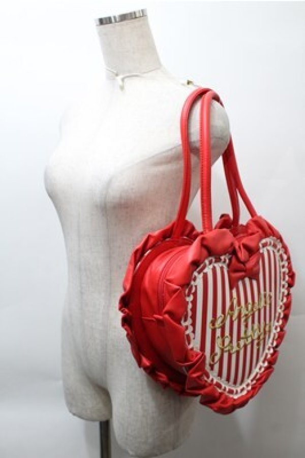 画像3: Angelic Pretty / Whip Dollバッグ  赤ｘ白 S-25-10-20-009-AP-BG-HR-ZS (3)