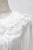 画像3: LOLITA / レース襟ブラウス  白 S-25-10-20-011-LO-TO-HR-ZS (3)