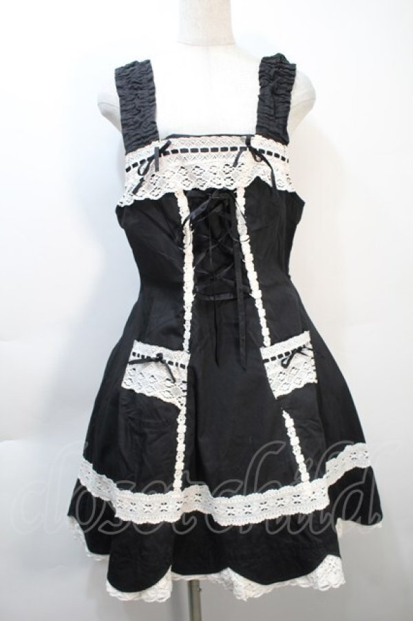 BABY,THE STARS SHINE BRIGHT / 裾スカラップジャンパースカート