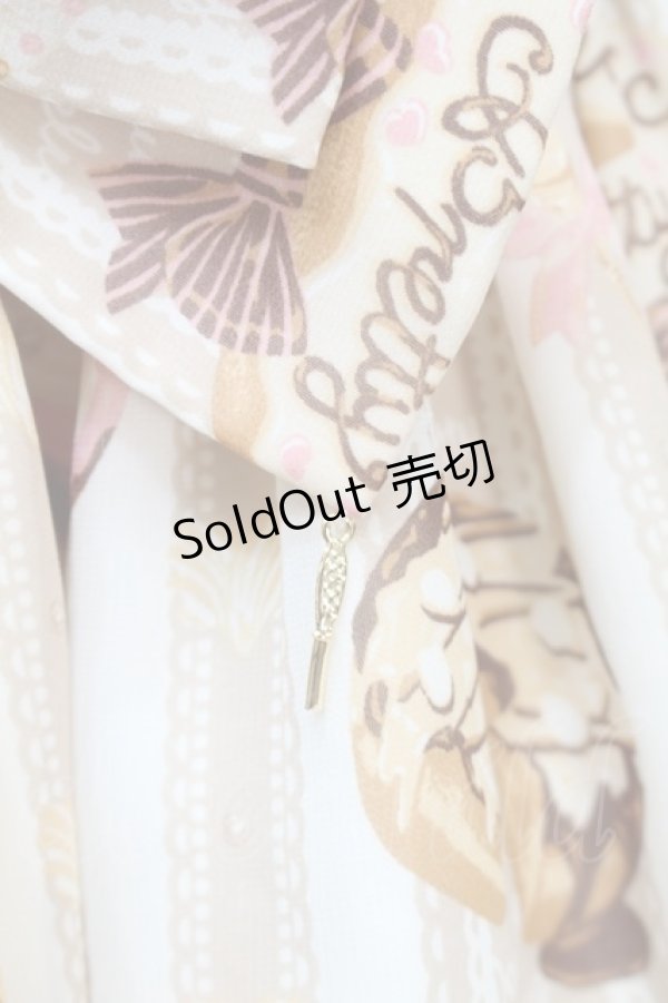 画像4: Angelic Pretty / Melty Creamドーナツラウンドジャンパースカート  ベージュ S-25-10-21-020-AP-OP-AS-ZS (4)