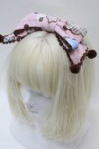画像1: Angelic Pretty / なかよしジンジャークッキーカチューシャ  ピンク S-25-10-23-007-AP-AC-HR-ZS (1)