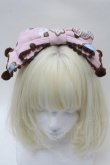 画像2: Angelic Pretty / なかよしジンジャークッキーカチューシャ  ピンク S-25-10-23-007-AP-AC-HR-ZS (2)