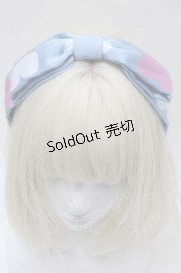 画像2: Angelic Pretty / Dolly Heartカチューシャ  サックス S-25-10-23-009-AP-AC-HR-ZS (2)