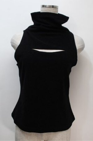 画像: alice auaa / ノースリーブトップス  黒 S-25-10-23-1001-AA-TO-AS-ZS