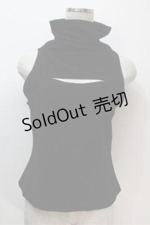 画像: alice auaa / ノースリーブトップス  黒 S-25-10-23-1001-AA-TO-AS-ZS