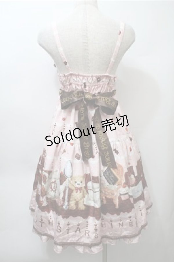 画像2: BABY,THE STARS SHINE BRIGHT / Fondant Chocolat Nounours Collectionベビードール  ピンク S-25-10-23-1032-BA-OP-AS-ZS (2)