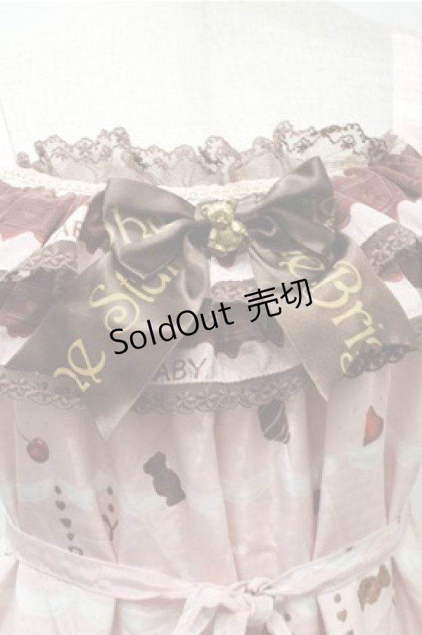 画像3: BABY,THE STARS SHINE BRIGHT / Fondant Chocolat Nounours Collectionベビードール  ピンク S-25-10-23-1032-BA-OP-AS-ZS (3)