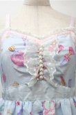 画像3: Angelic Pretty / Dreamy Girlハイウエストジャンパースカート  サックス S-25-10-23-1035-AP-OP-HR-ZS (3)