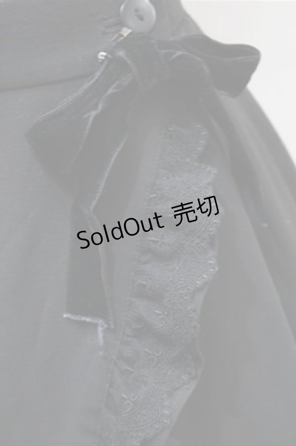 画像3: Moi-meme-Moitie / 燭台プリントスカート  黒 S-25-10-23-1037-MO-SK-AS-ZS (3)