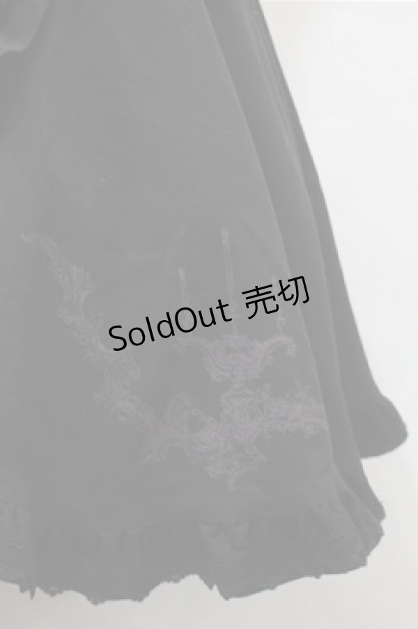 画像5: Moi-meme-Moitie / 燭台プリントスカート  黒 S-25-10-23-1037-MO-SK-AS-ZS (5)