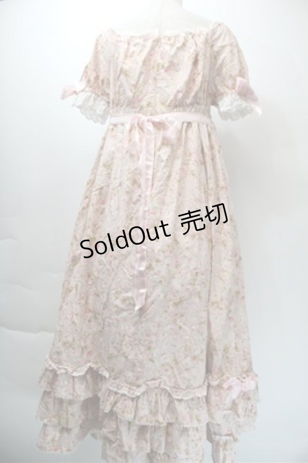 画像2: BABY,THE STARS SHINE BRIGHT / フラワーギャレットジュリエットロングワンピース  ピンク S-25-10-23-1007-BA-OP-AS-ZS (2)
