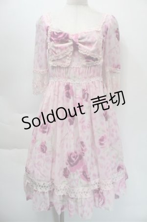 画像: JESUS DIAMANTE / マリーワンピース 38 ピンク S-25-10-23-1008-JE-TO-HR-ZS