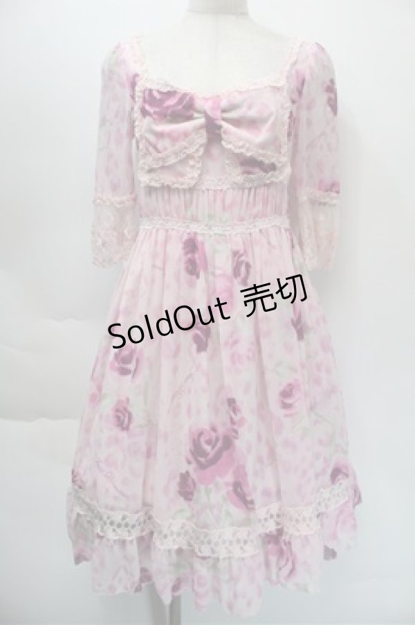 画像1: JESUS DIAMANTE / マリーワンピース 38 ピンク S-25-10-23-1008-JE-TO-HR-ZS (1)