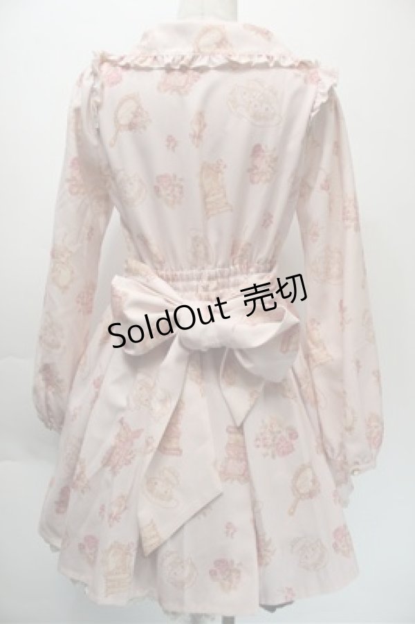 画像2: LIZ LISA / マイメロディ・マイスウィートピアノコラボ コスメ柄Sweetワンピース  ピンク S-25-10-23-1011-LO-OP-HR-ZS (2)