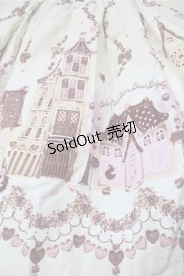 画像5: BABY,THE STARS SHINE BRIGHT / Chocolate Fascinate Fairytale柄チョコリエールジャンパースカート  ホワイトチョコレート S-25-10-23-1018-BA-OP-HR-ZS (5)