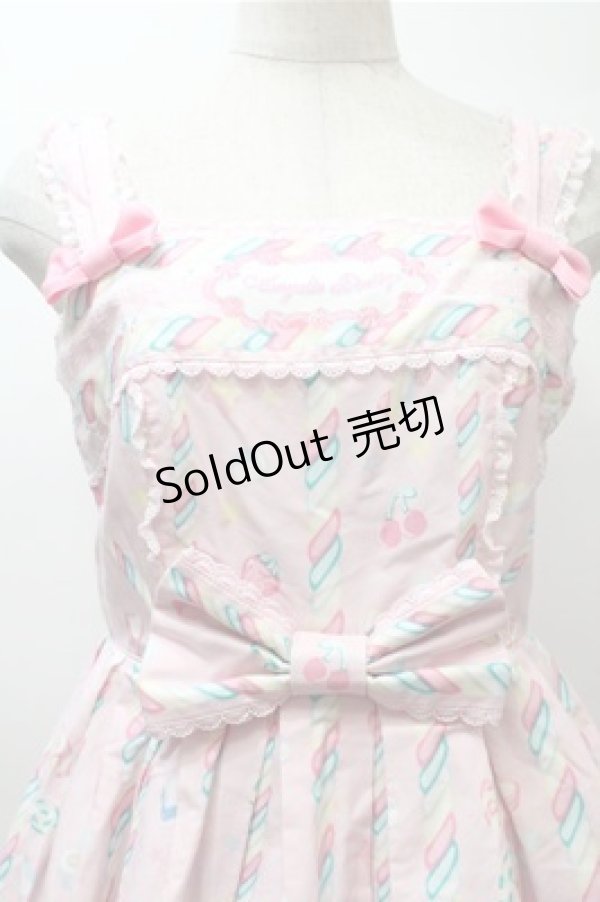 画像3: Angelic Pretty / Sugary Carnivalジャンパースカート  ピンク S-25-10-23-1020-AP-OP-HR-ZS (3)