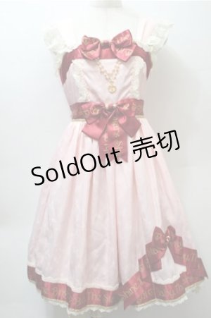 画像: BABY,THE STARS SHINE BRIGHT / Favorite Ribbonジャンパースカート  ピンク S-25-10-23-1024-BA-OP-AS-ZS