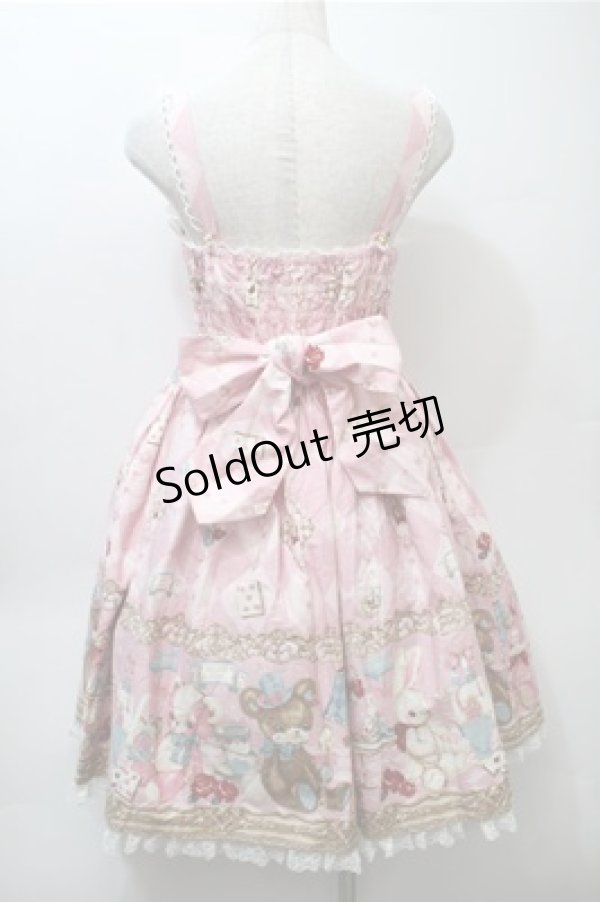 画像2: Angelic Pretty / Wonder Toy ジャンパースカート  ピンク S-25-10-23-1031-AP-OP-HR-ZS (2)
