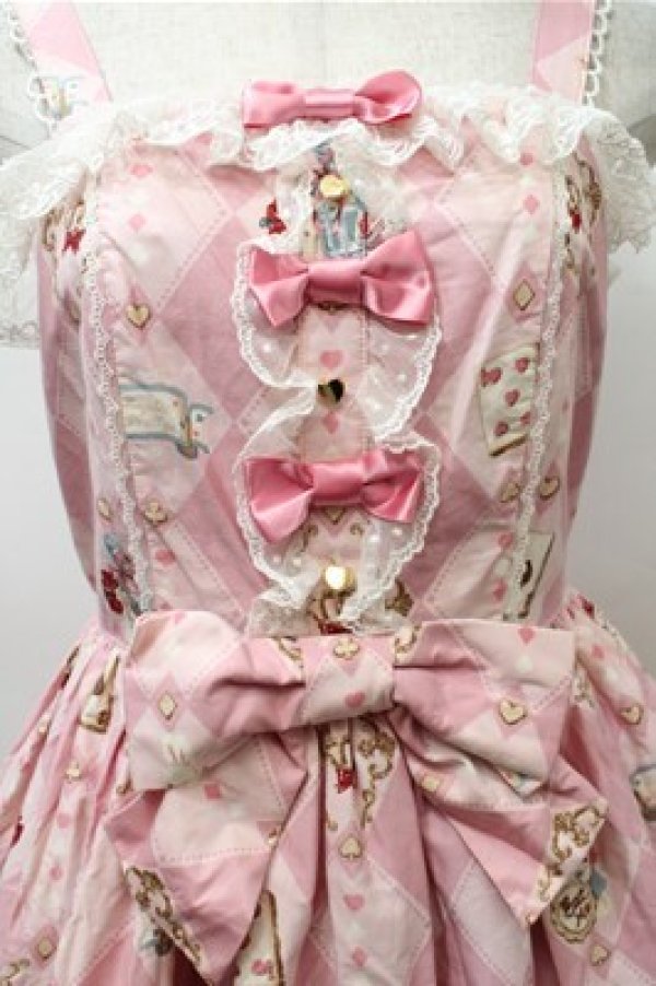 画像3: Angelic Pretty / Wonder Toy ジャンパースカート  ピンク S-25-10-23-1031-AP-OP-HR-ZS (3)