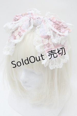 画像: BABY,THE STARS SHINE BRIGHT / Pearl Bouquet柄カチューシャ  ピンク S-25-10-23-010-BA-AC-HR-ZS