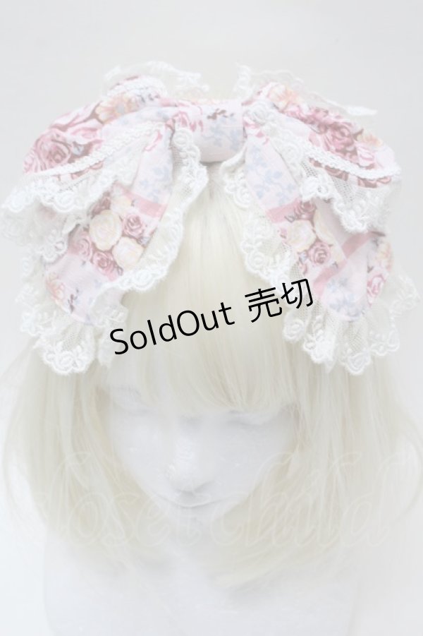 画像2: BABY,THE STARS SHINE BRIGHT / Pearl Bouquet柄カチューシャ  ピンク S-25-10-23-010-BA-AC-HR-ZS (2)