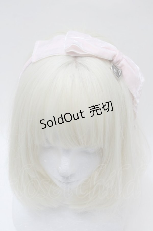 画像2: Angelic Pretty / Bell Heartカチューシャ  ピンク S-25-10-23-012-AP-AC-HR-ZS (2)