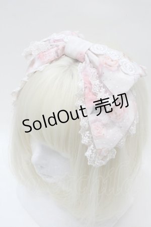 画像: Angelic Pretty / Rose Museumカチューシャ  ピンク S-25-10-23-014-AP-AC-HR-ZS