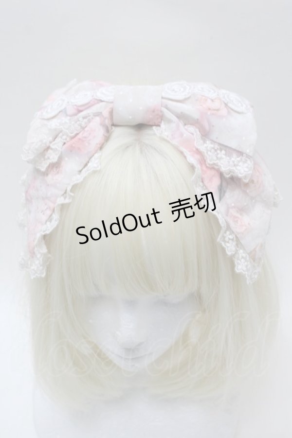 画像2: Angelic Pretty / Rose Museumカチューシャ  ピンク S-25-10-23-014-AP-AC-HR-ZS (2)