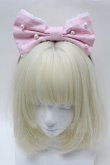 画像2: Angelic Pretty / パールリボンカチューシャ  ピンク S-25-10-23-019-AP-OP-AS-ZS (2)