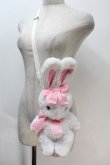 画像1: Angelic Pretty / リリカルバニーぬいぐるみポーチ  白 S-25-10-23-039-AP-BG-HR-ZS (1)